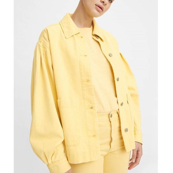 Levi's® Fresh ESTHER MODERN COTTON JACKET Chore Coat Boxy Women's Size XL NWT - Picture 1 of 10